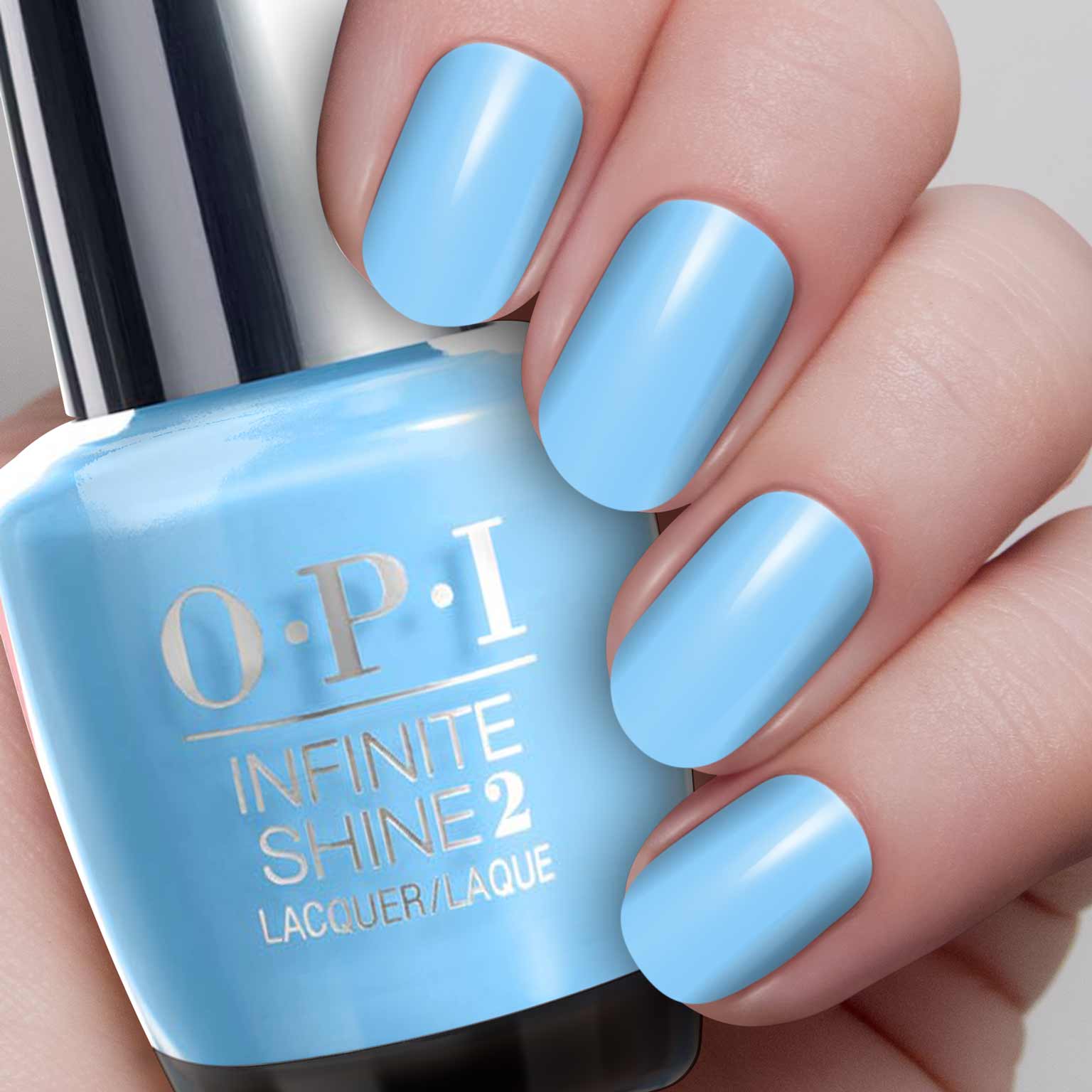 Blue Nail Polish Colours opi infinite shine to infinity and blue yond is l18
