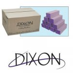 Dixon 3 Way Buffer - Purple/White - Grit 60/100 (500pcs)