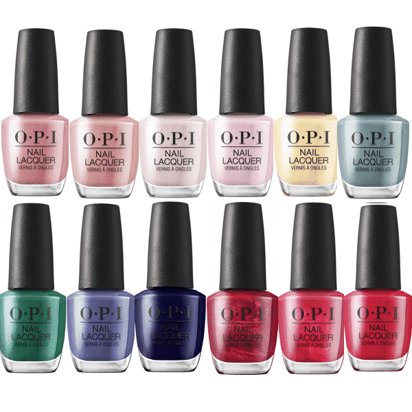 OPI Nail Lacquer - Hollywood Collection 2021 (set of 12 bottles - 0.5oz ...