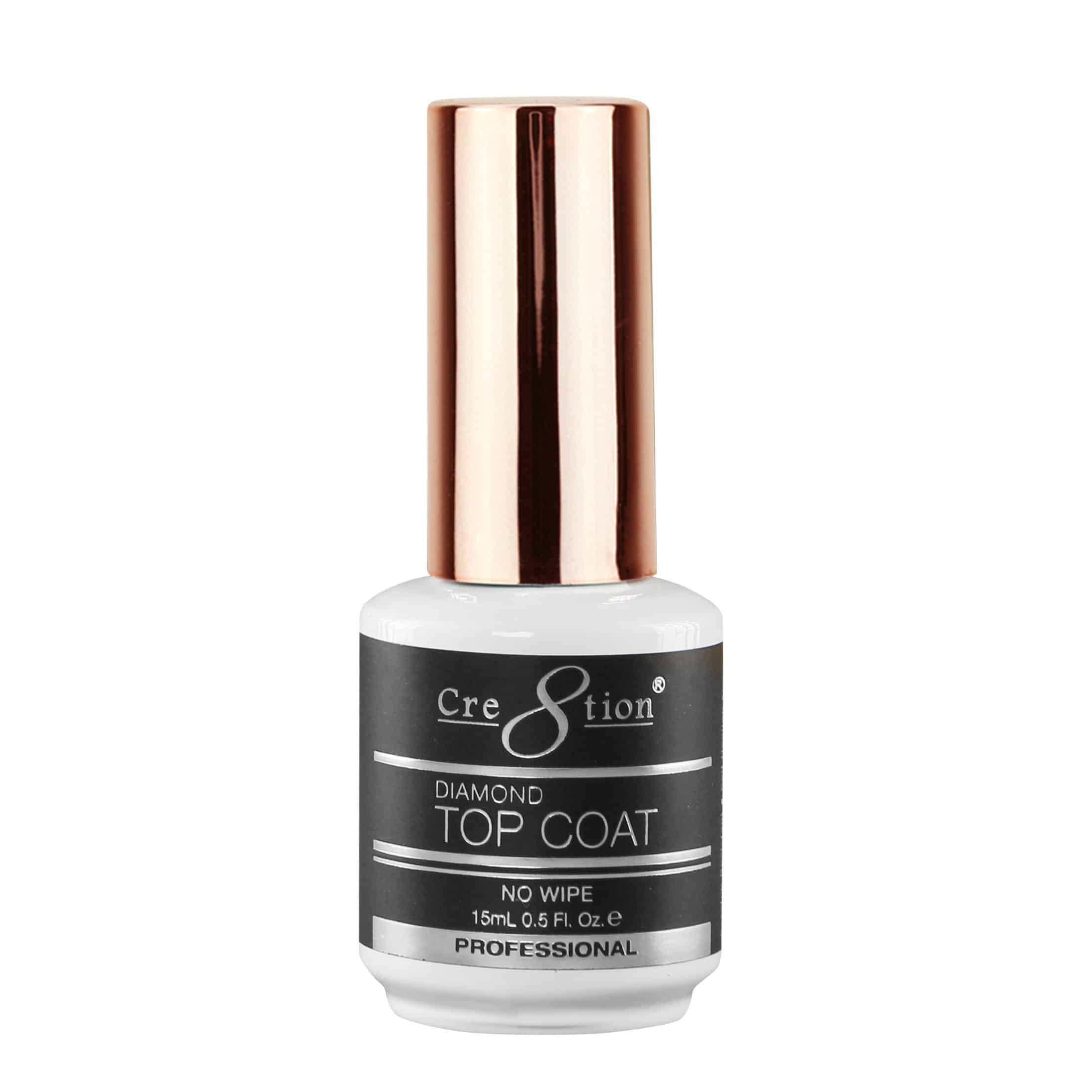Crea8tion Diamond Soak Off Top Gel - No Wipe - Cali Beauty Supply